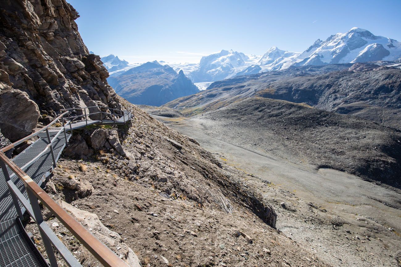 Hornlihutte Hike Platforms