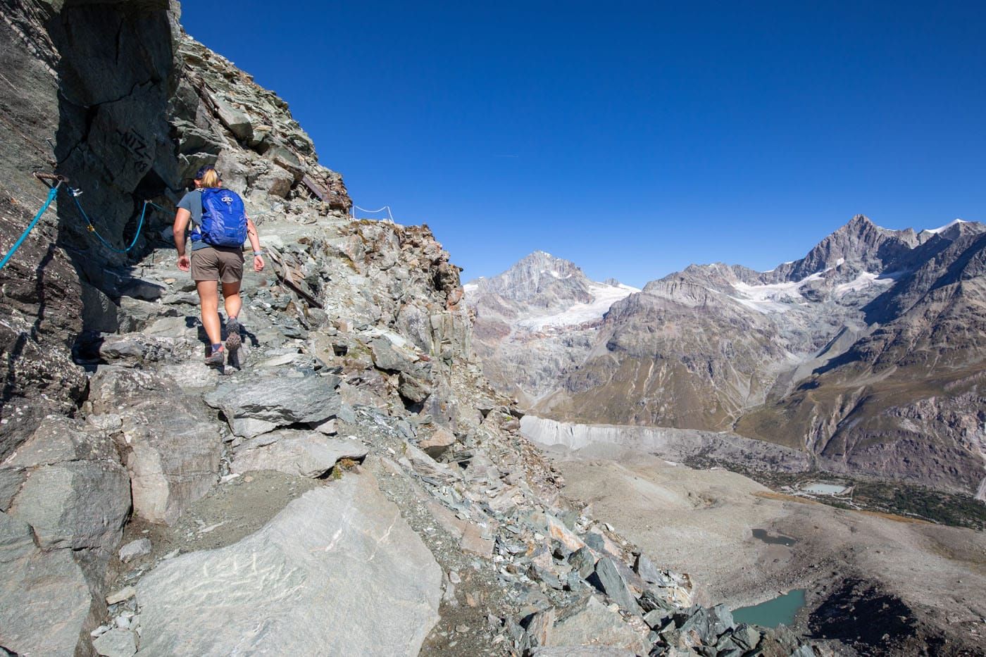 Hornlihutte Trail View