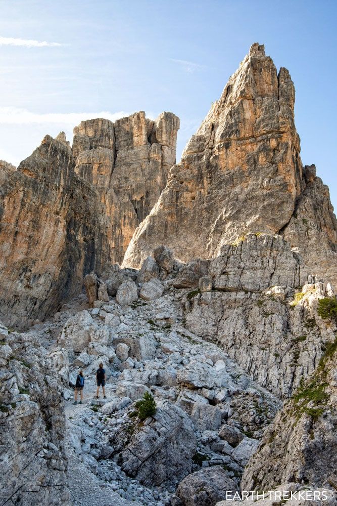 Into the Cinque Torri