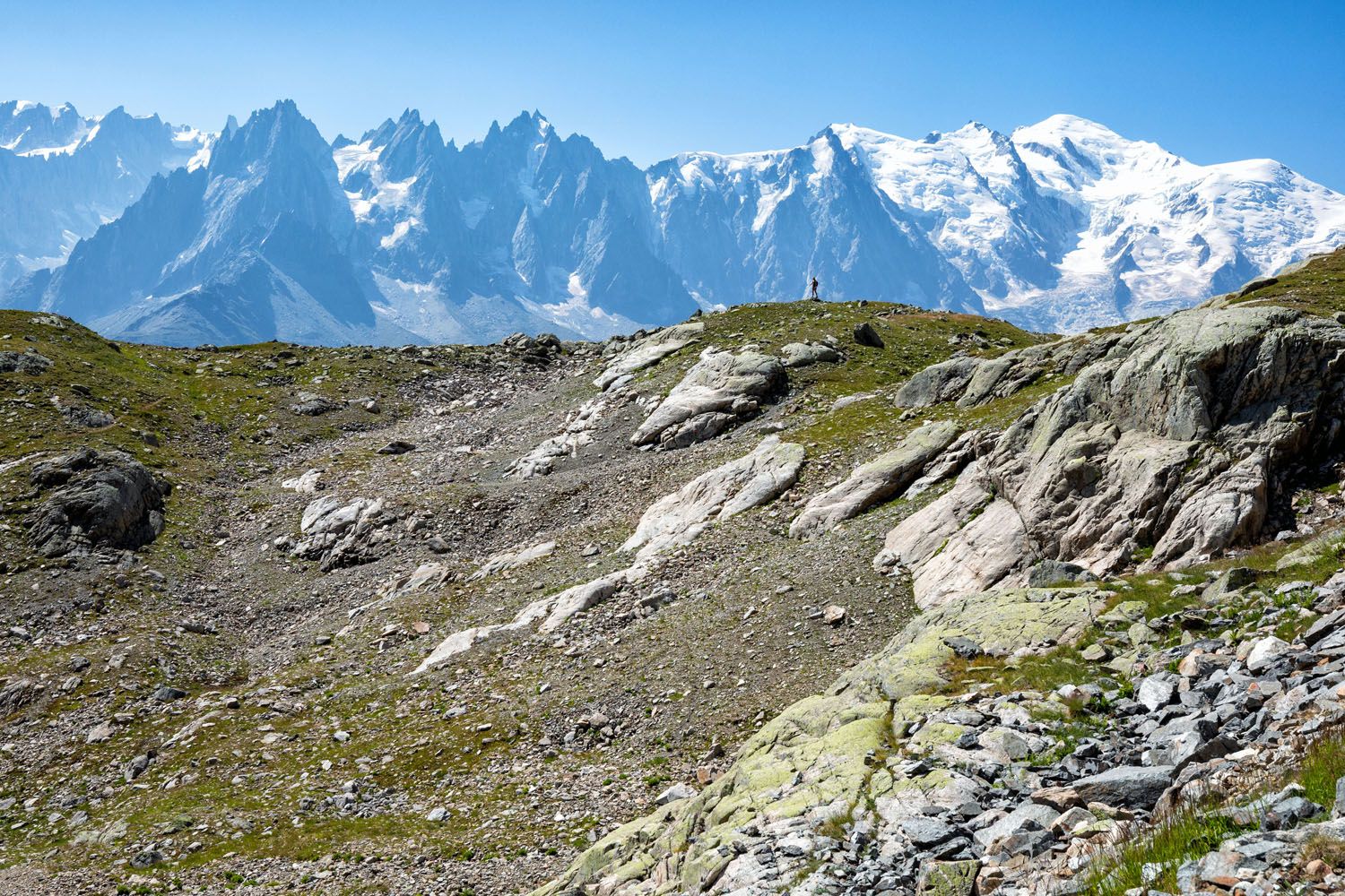 Lac Blanc Trail View