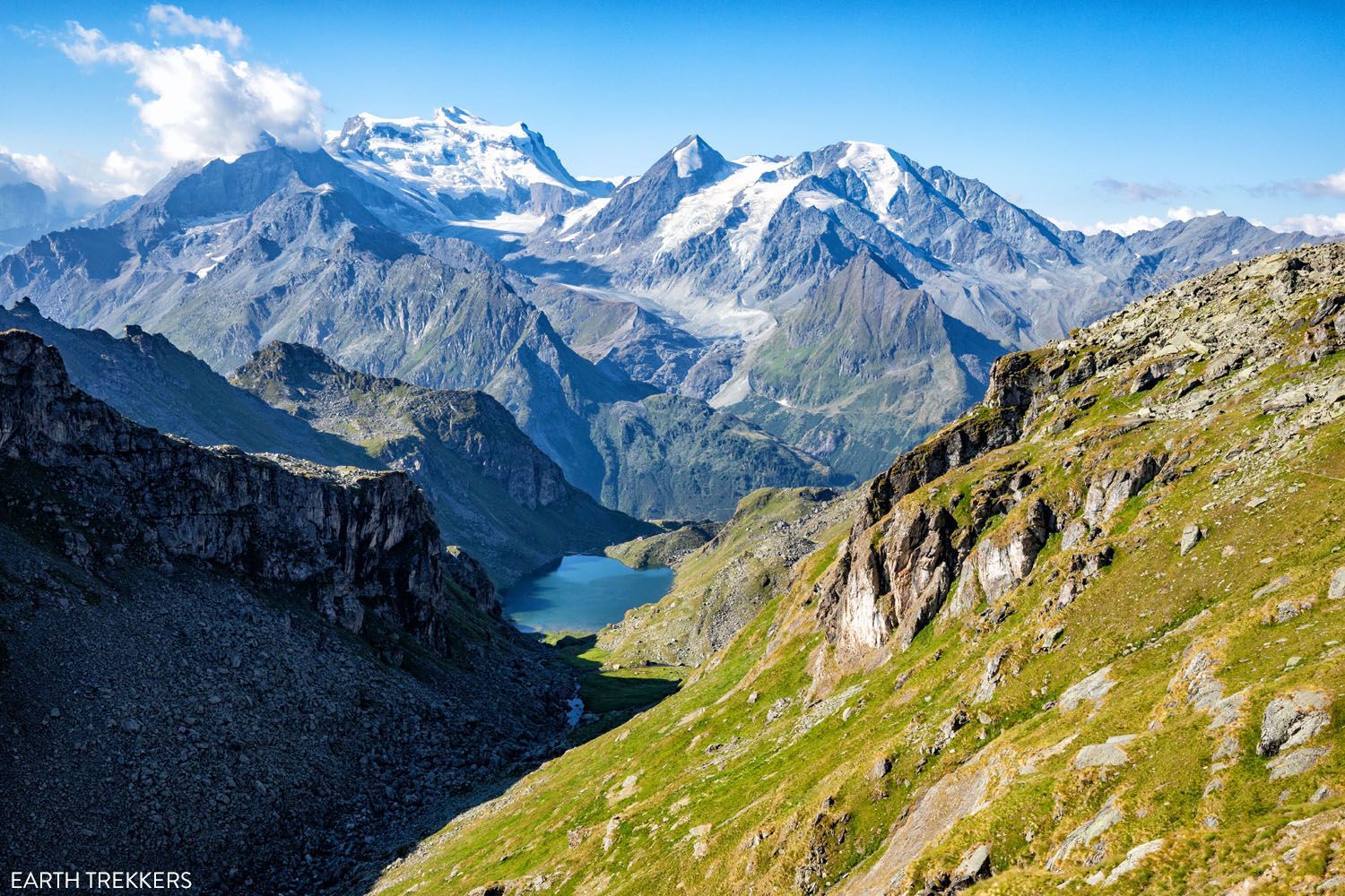 Lac de Louvie Grand Combin