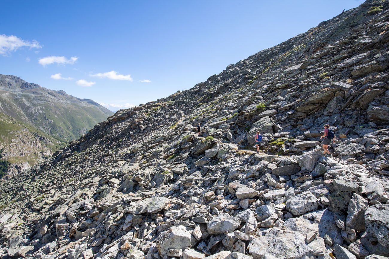 More Boulder Field