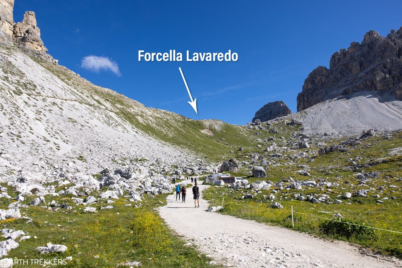 Path to Forcella Lavaredo | Tre Cime di Lavaredo Hike