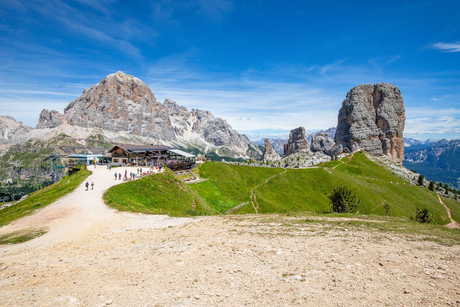 Rifugio Scoiattoli and Cinque Torri