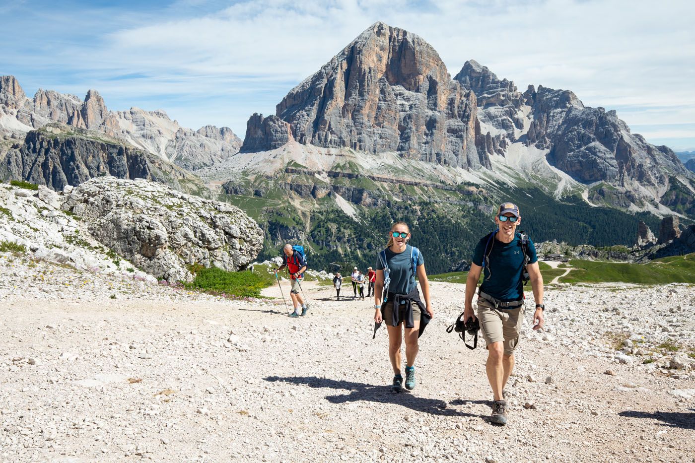 Tim and Kara Dolomites