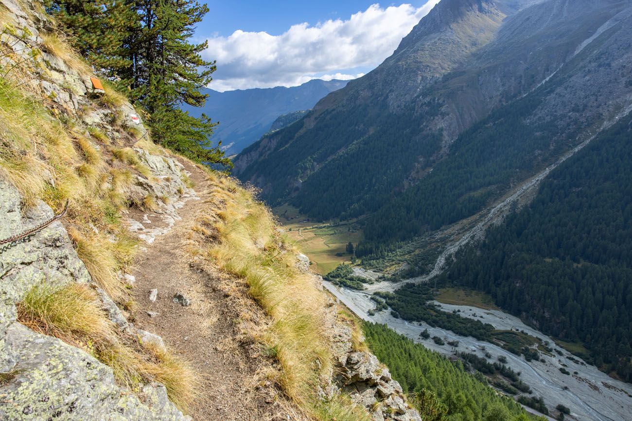 Trail from Arolla