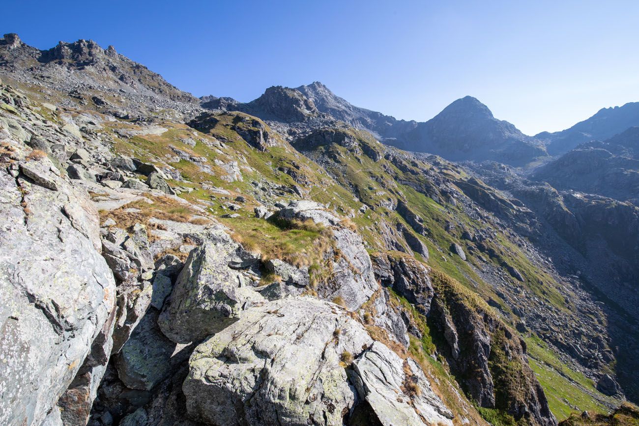 Trail to Col de Louvie