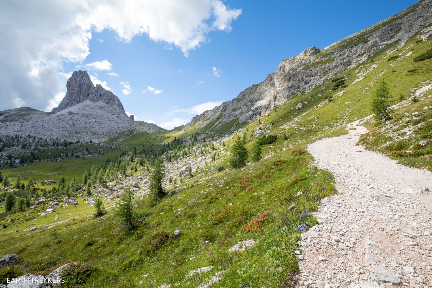 Trail to Forcella Ambrizzola