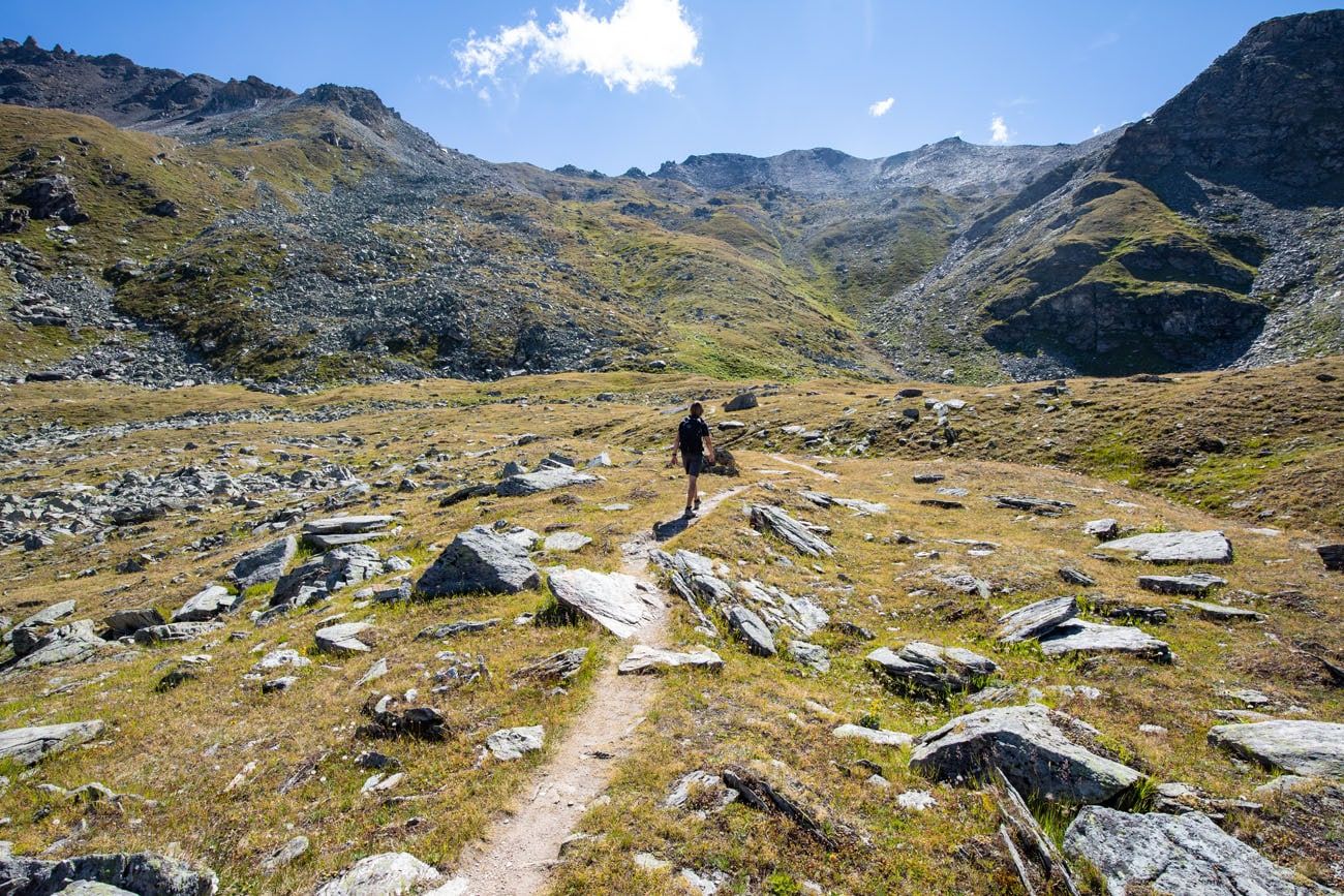 Trail to Forcletta