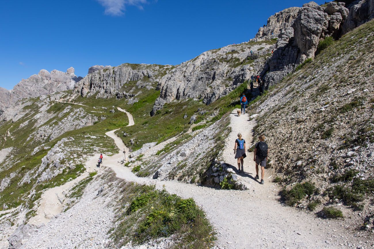 Trail to Rifugio Locatelli | Tre Cime di Lavaredo Hike