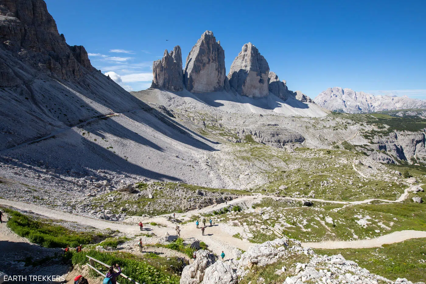 Trails around Tre Cime di Lavaredo