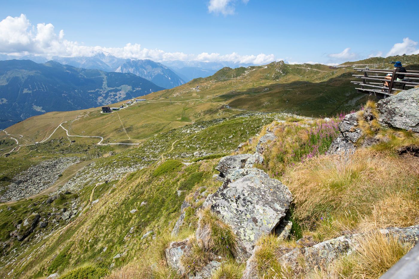 View from Cabane du Mont Fort