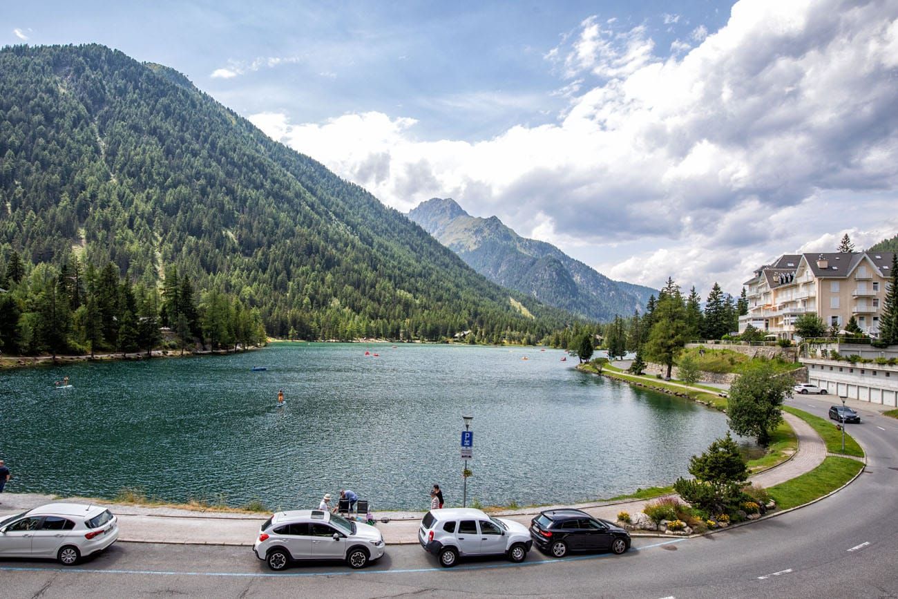 View from our Room Champex