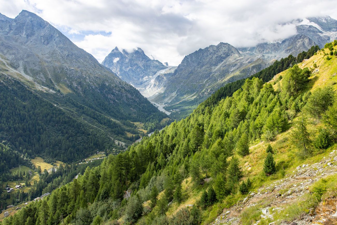 View over Arolla