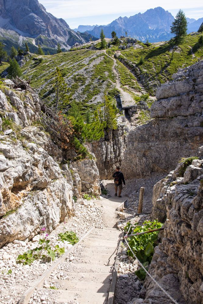 War Museum Trail Cinque Torri