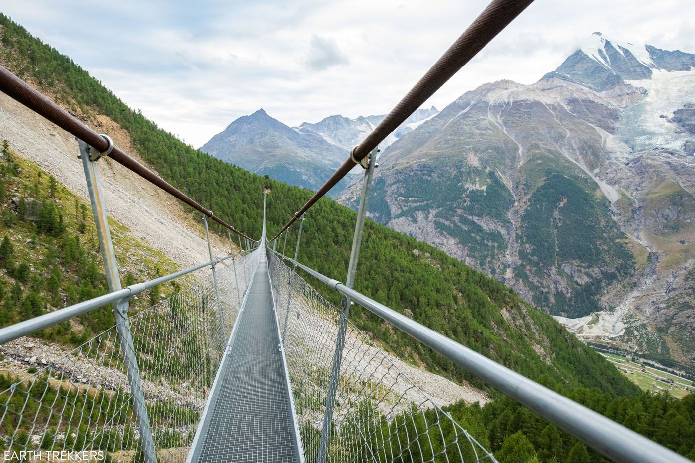 Charles Kuonen Suspension Bridge Photo