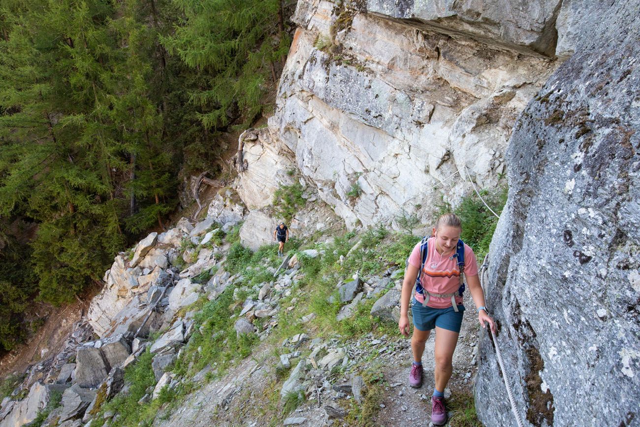 Haute Route Stage 13 Climb