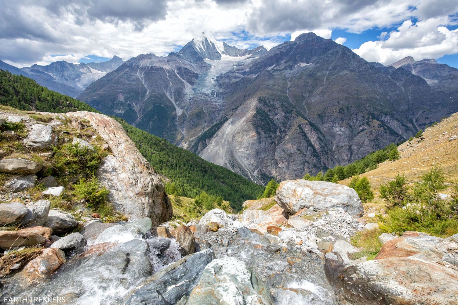 Haute Route Stage 13 Waterfall