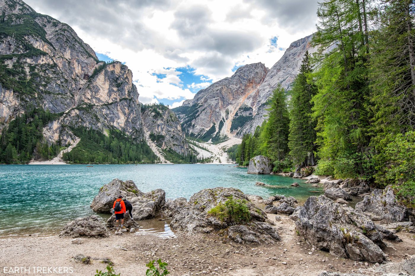 Lakes in the Dolomites