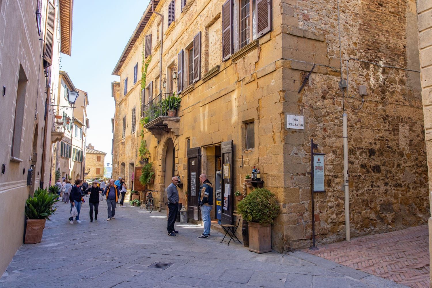 Pienza Main Street