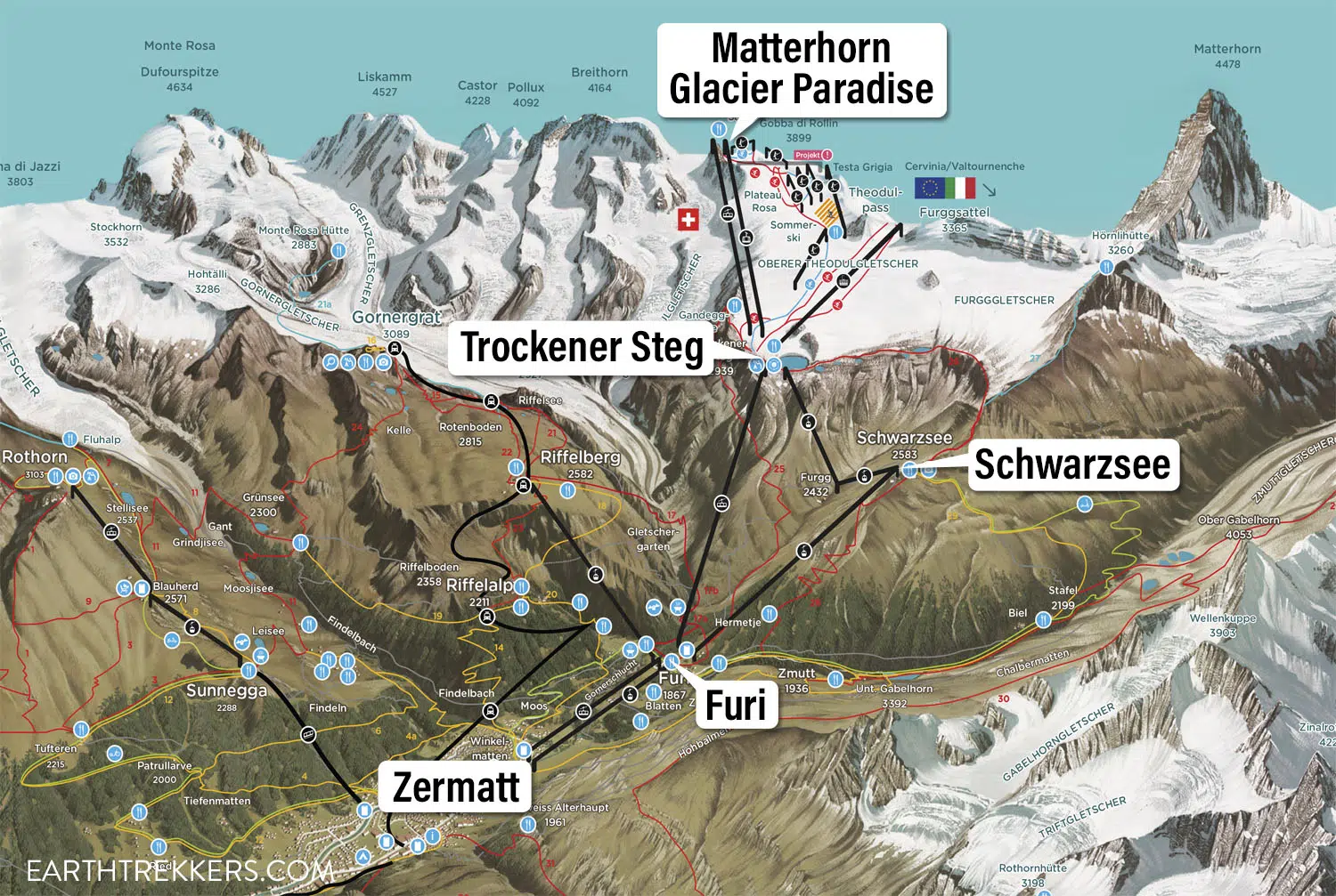 How To Visit Matterhorn Glacier Paradise and Is It Worth It 