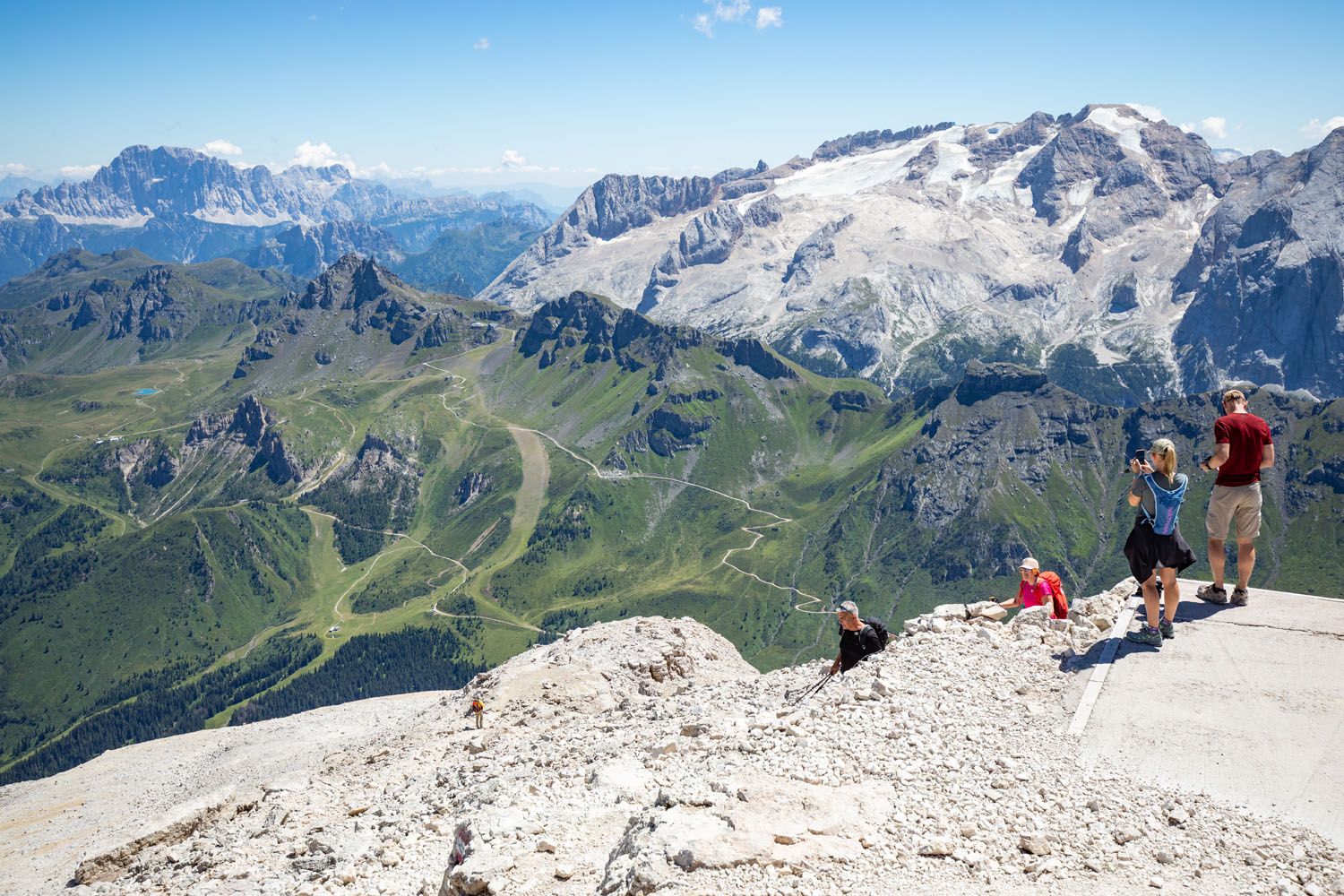 Marmolada View Piz Boe