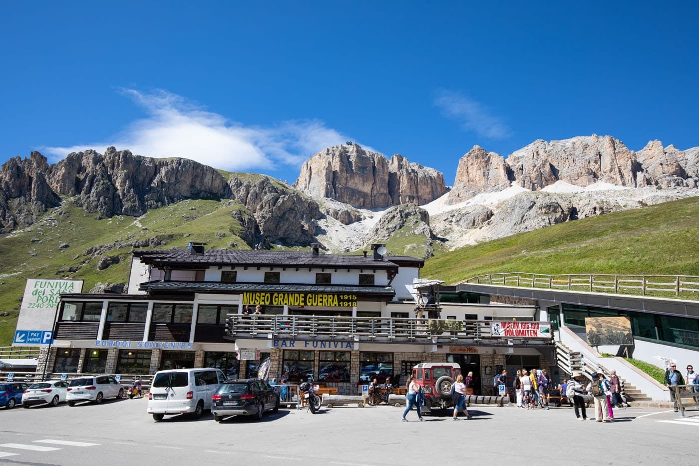 Passo Pordoi Cable Car Station