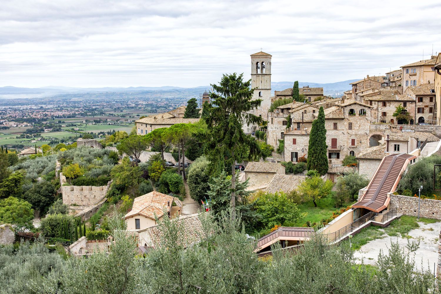 Piazza Santa Chiara View