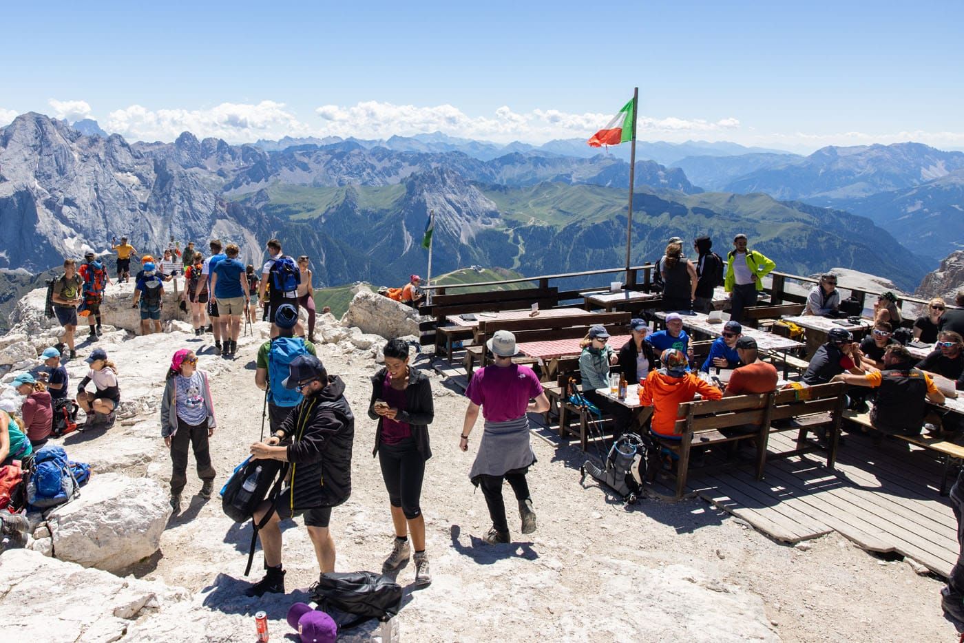 Top of Piz Boe