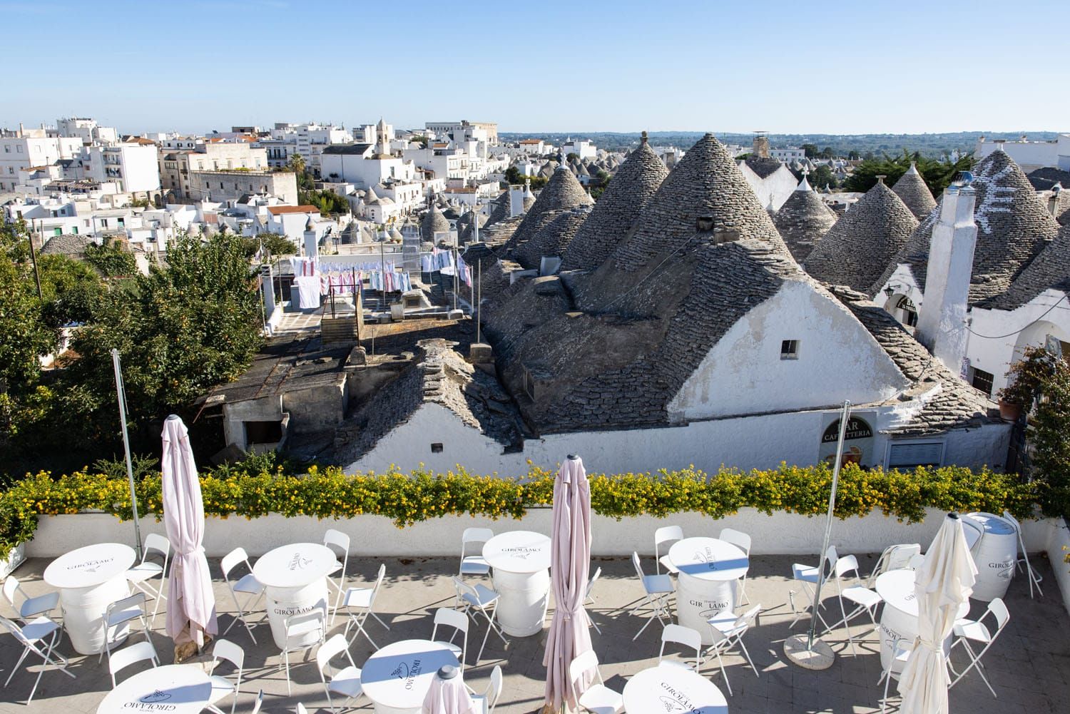 Alberobello Rooftop View