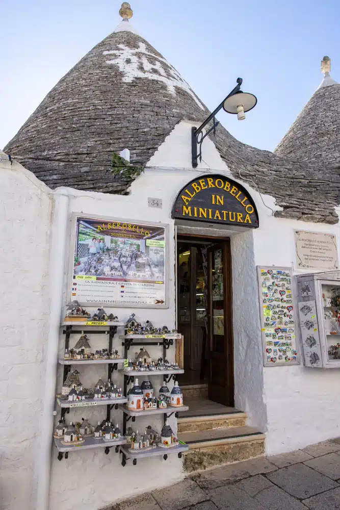 Alberobello in Miniature Entrance