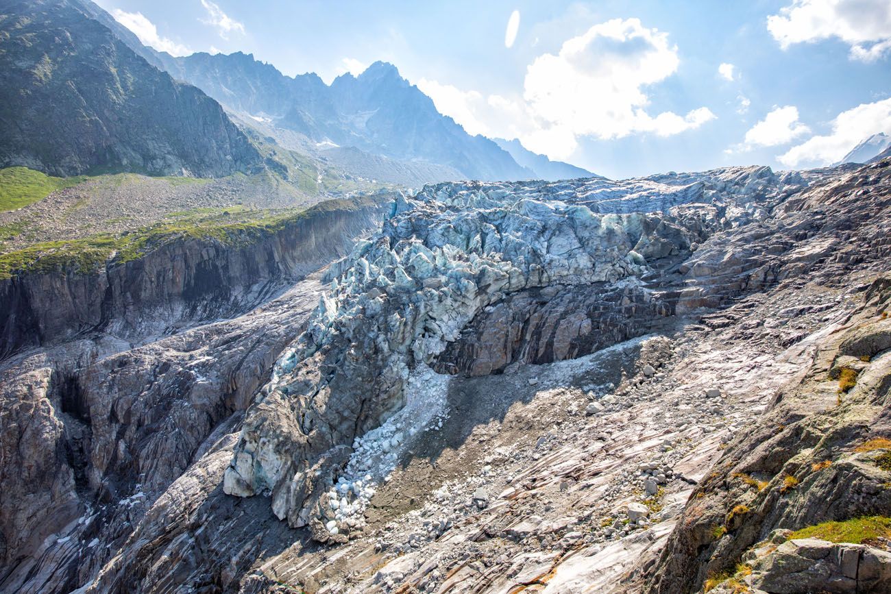 Argentiere Glacier View