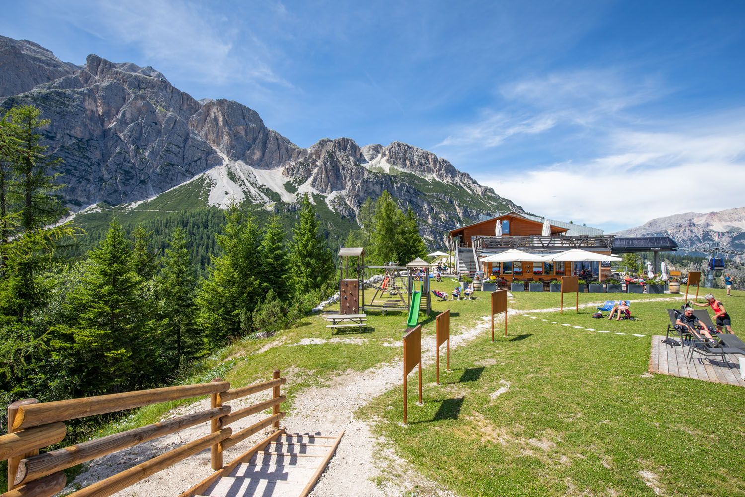 Col Druscie | Freccia nel Cielo cable car to Cima Tofana and Tofana di Mezzo