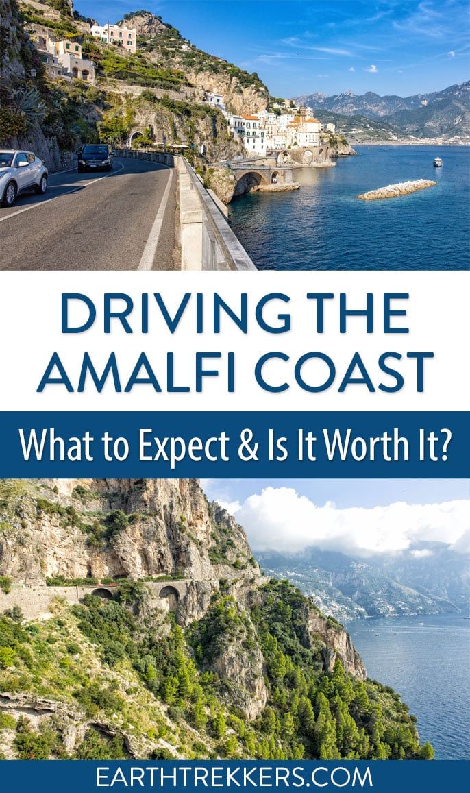 Driving the Amalfi Coast Italy