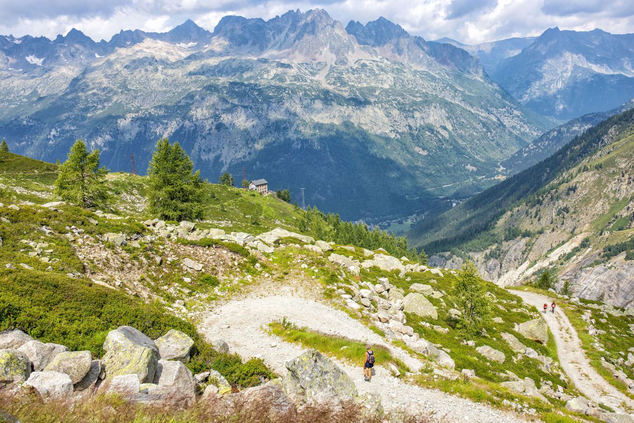 Hike to Chalet Refuge de Lognan