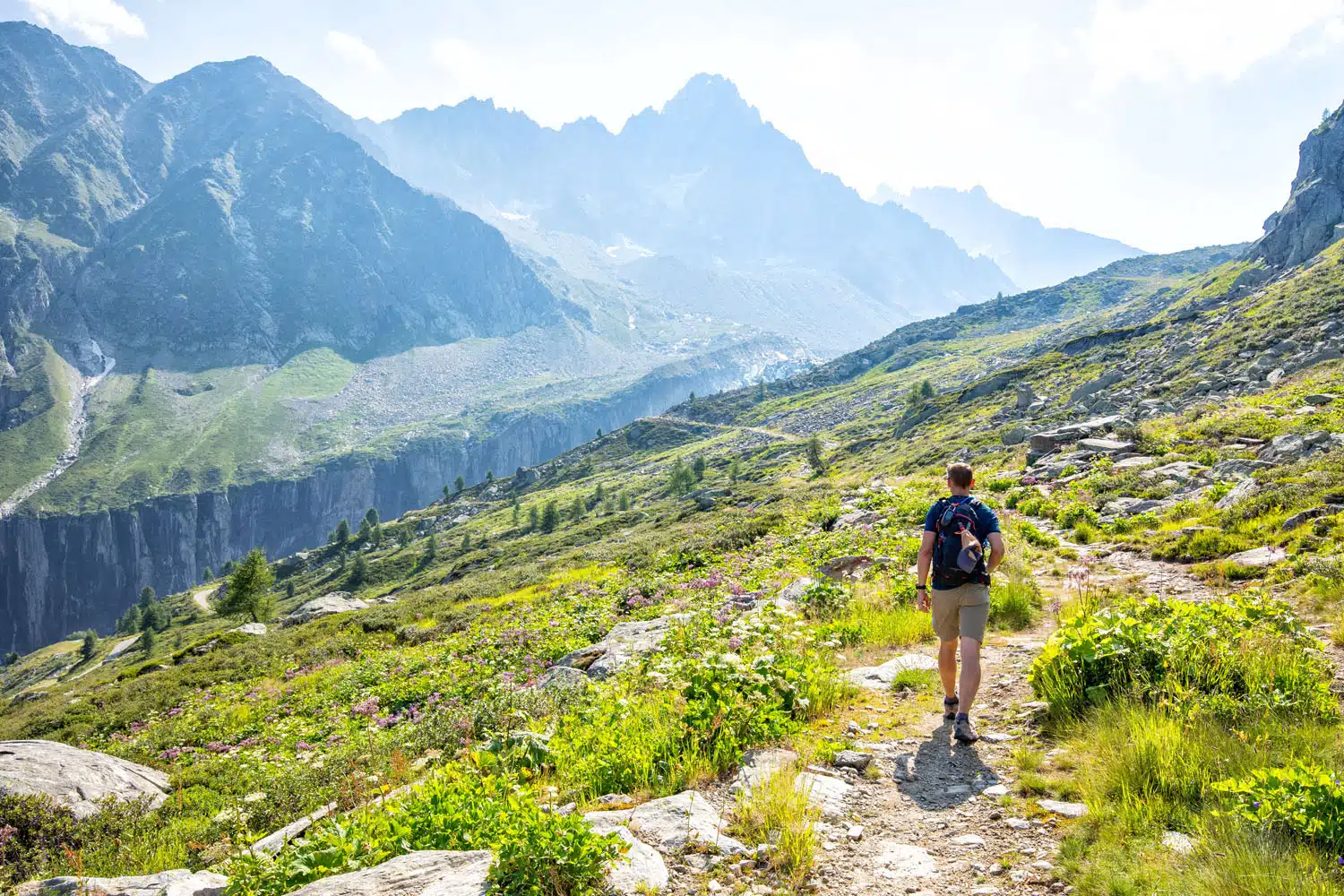 Lognan to Argentiere Glacier Hike