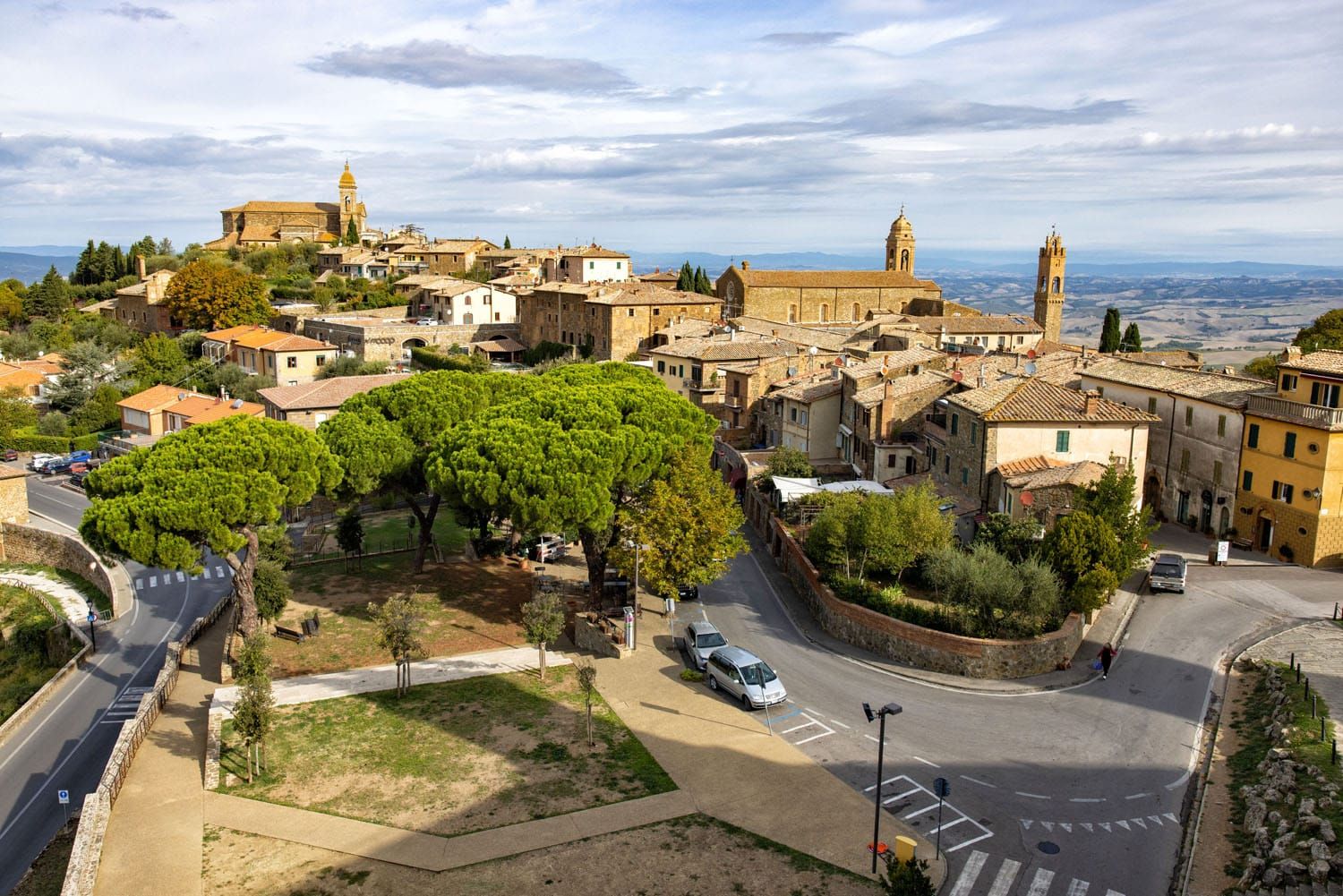 Montalcino View from Fortress