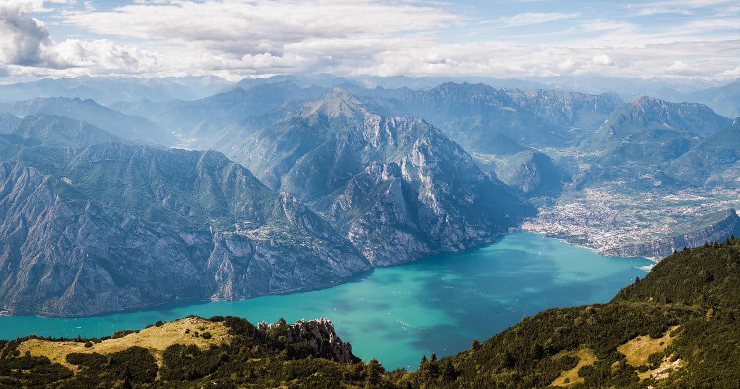 View from Monte Baldo