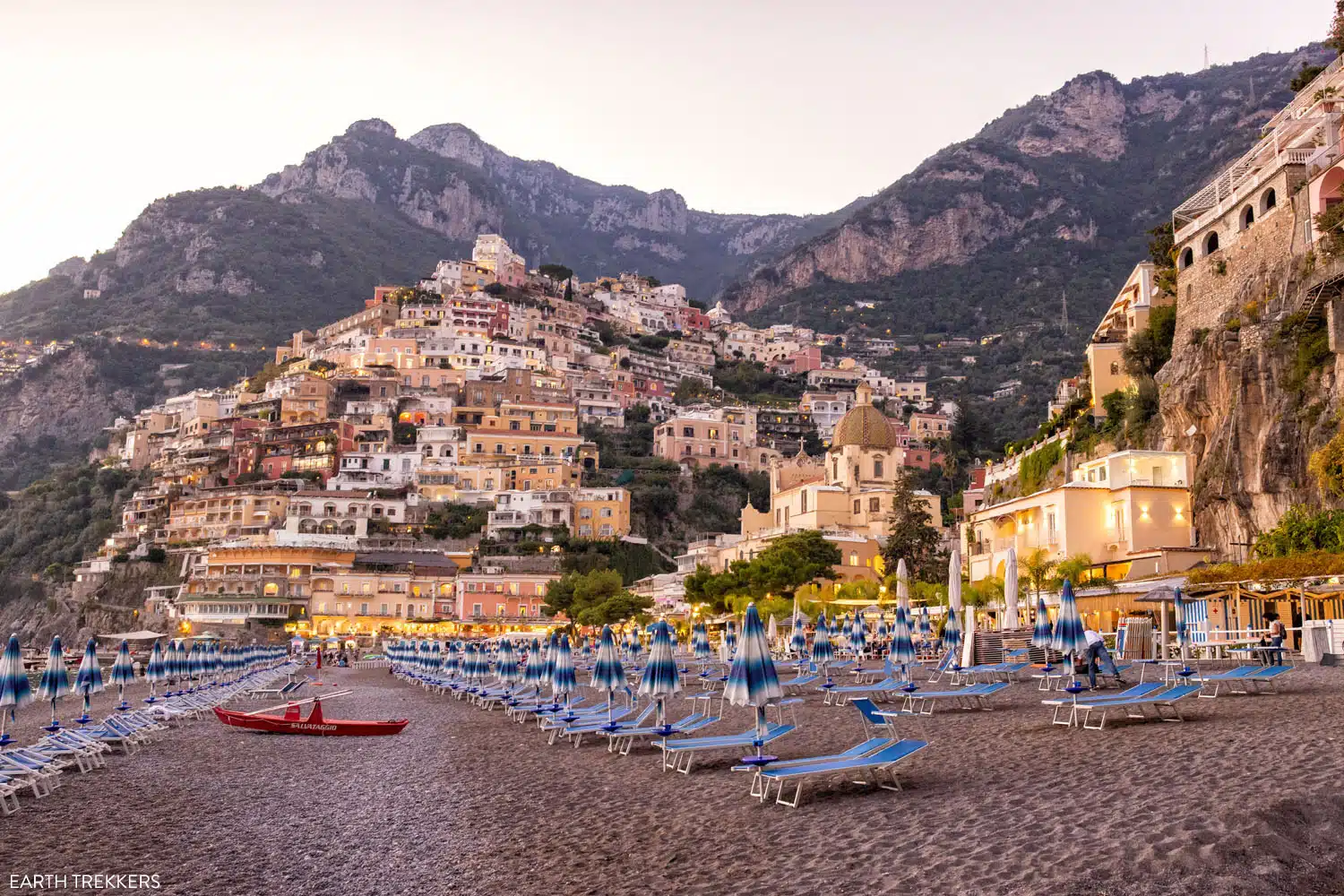 Positano Beach Photo