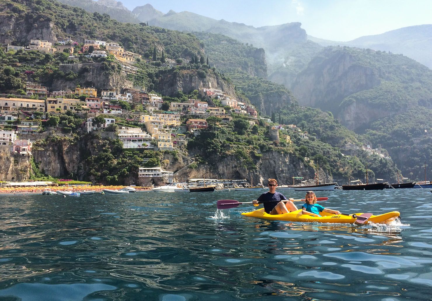 Positano Kayaking