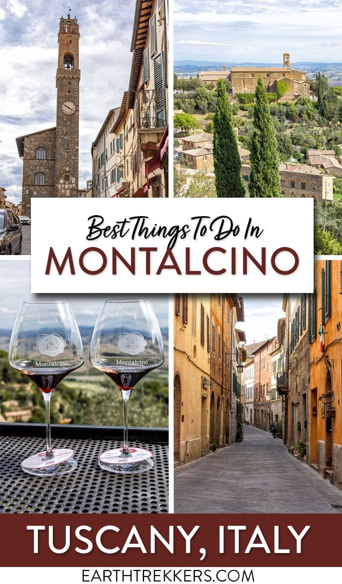 Things to Do in Montalcino Tuscany Italy