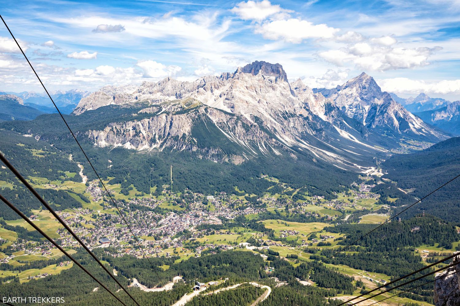 Tofana Freccia Cable Car View