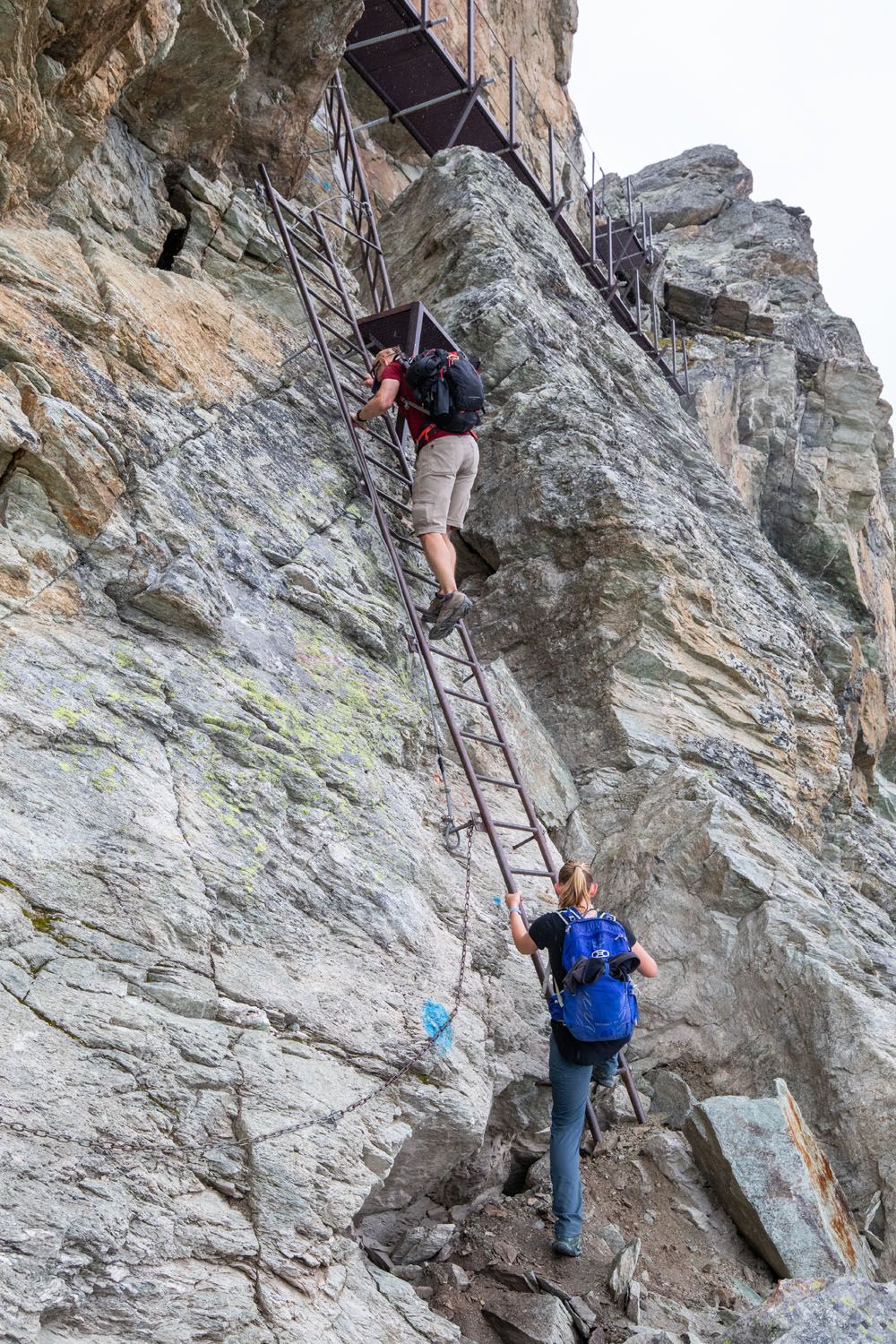 Walkers Haute Route Ladders | Walker's Haute Route Photos