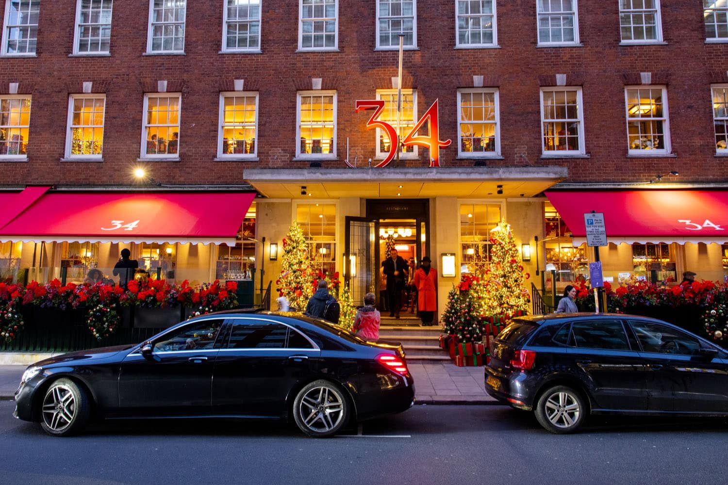 34 Mayfair | Things to do in London at Christmas