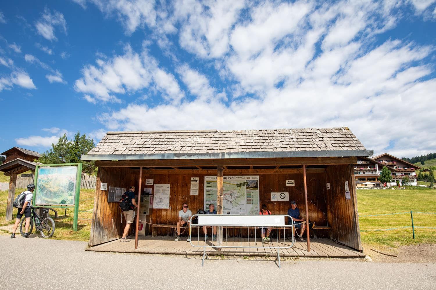 Alpe di Siusi Bus Stop