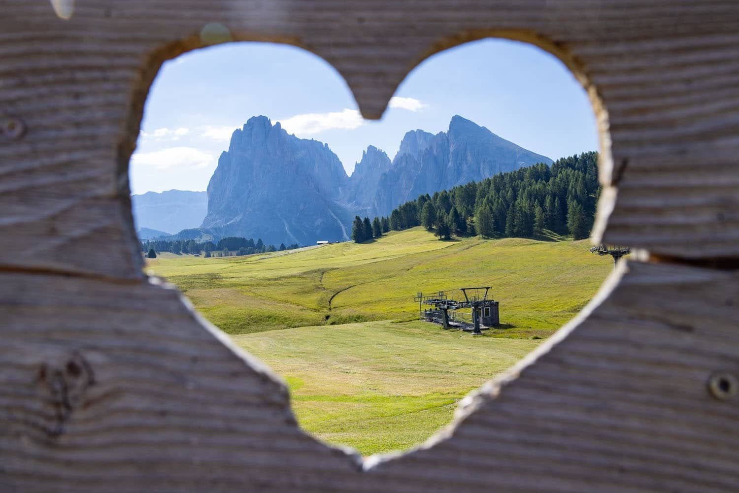 Alpe di Siusi Heart