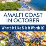 Amalfi Coast Sorrento October
