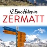 Best Hikes in Zermatt Switzerland