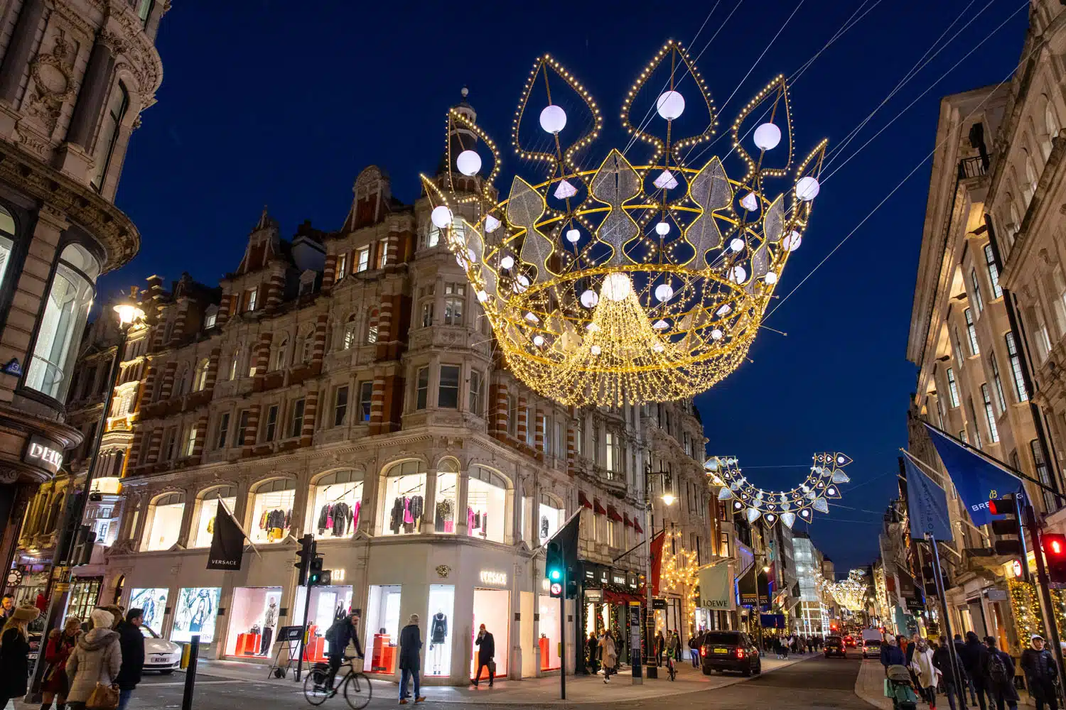 Bond Street Christmas Lights