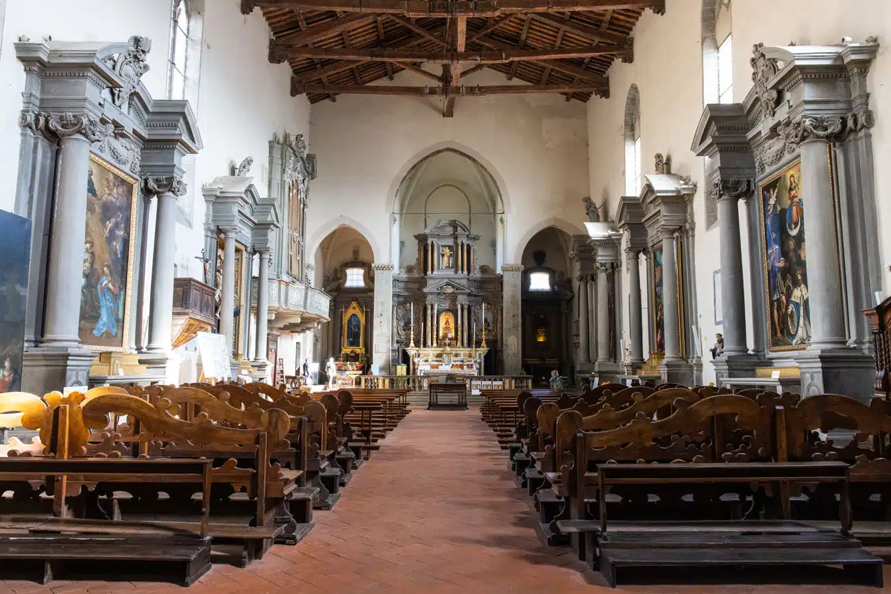 Church of San Francesco Interior | Things to Do in Cortona